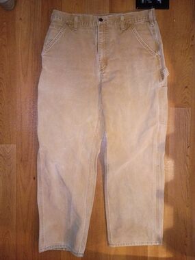 Carhartt Men's Work Carpenter Pants 34 x 30